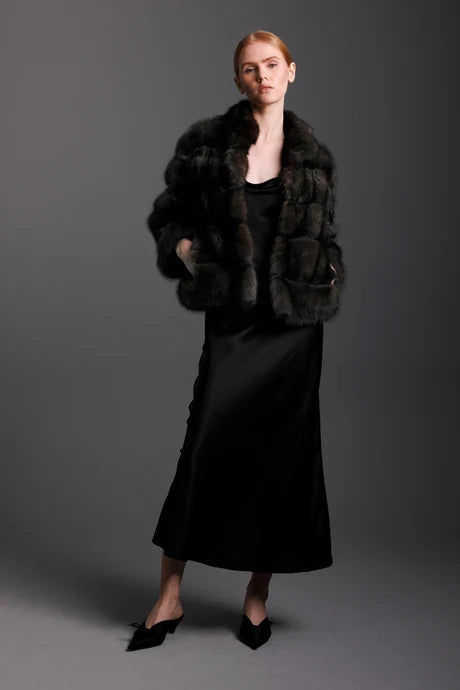 Anika Russian Sable Fur Jacket