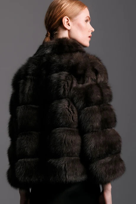 Anika Russian Sable Fur Jacket