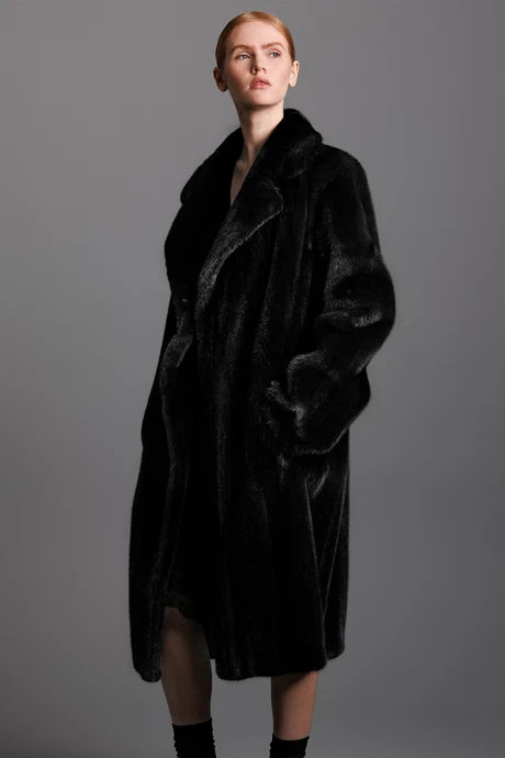 Blake Mink Fur Trench Coat