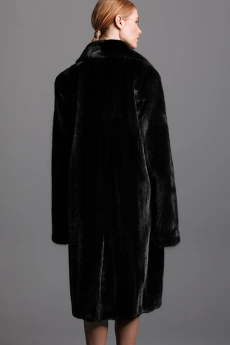 Blake Mink Fur Trench Coat