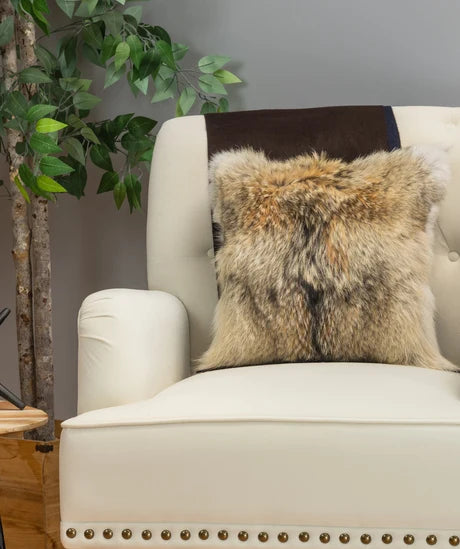 Coyote Fur Pillows