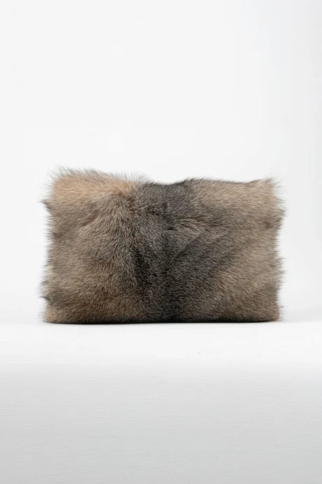 Crystal Fox Fur Pillow