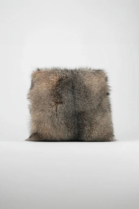 Crystal Fox Fur Pillow