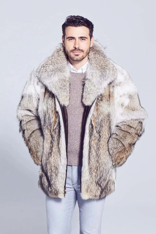 Men's Derek Coyote Fur Jacket